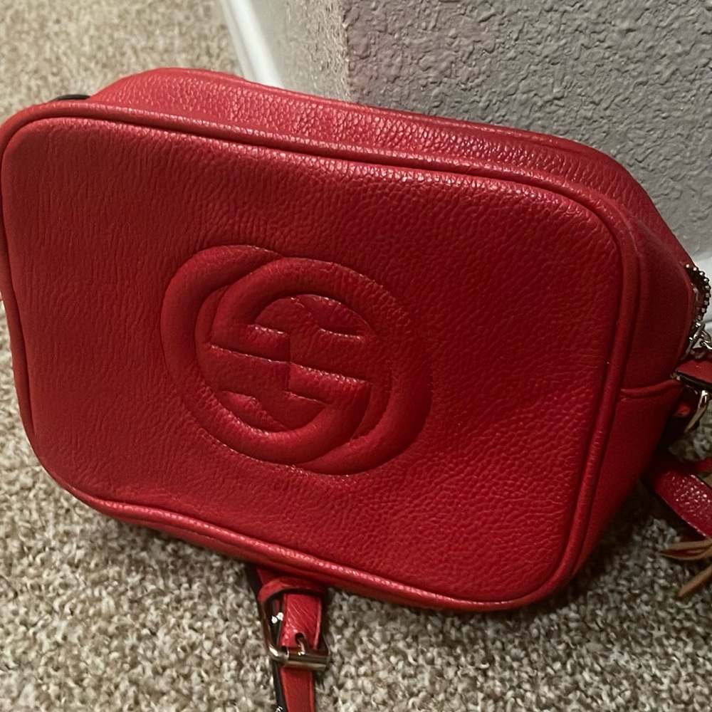 Gucci Cross Body Red Bag